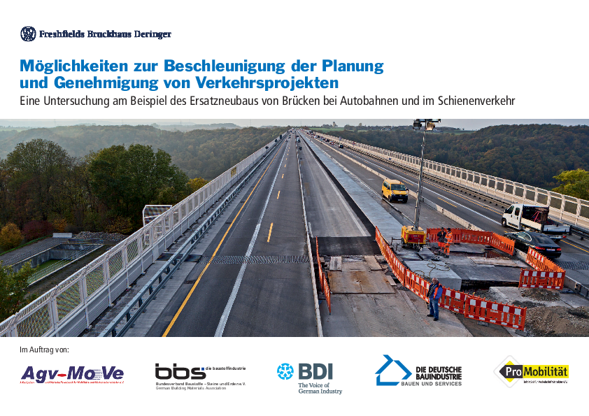 Verbändegutachten Planungsbeschleunigung